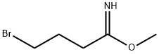 Butanimidic acid, 4-bromo-, methyl ester Struktur