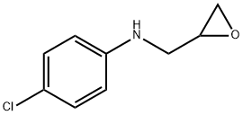 2-Oxiranemethanamine, N-(4-chlorophenyl)- Struktur