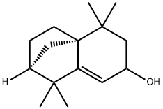 2H-2,4a-Methanonaphthalen-7-ol, 1,3,4,5,6,7-hexahydro-1,1,5,5-tetramethyl-, (2S,4aR)- Struktur