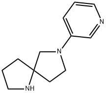 1,7-Diazaspiro[4.4]nonane, 7-(3-pyridinyl)- Struktur