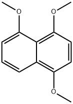 Naphthalene, 1,4,5-trimethoxy- Struktur