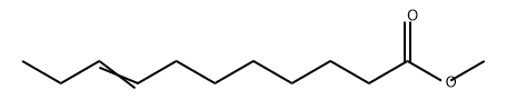 8-Undecenoic acid methyl ester Struktur