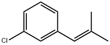 Benzene, 1-chloro-3-(2-methyl-1-propen-1-yl)- Struktur