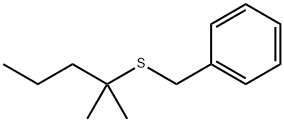 Benzene, [[(1,1-dimethylbutyl)thio]methyl]-