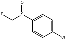 Benzene, 1-chloro-4-[(fluoromethyl)sulfinyl]- Struktur