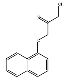 2-Propanone, 1-chloro-3-(1-naphthalenyloxy)-