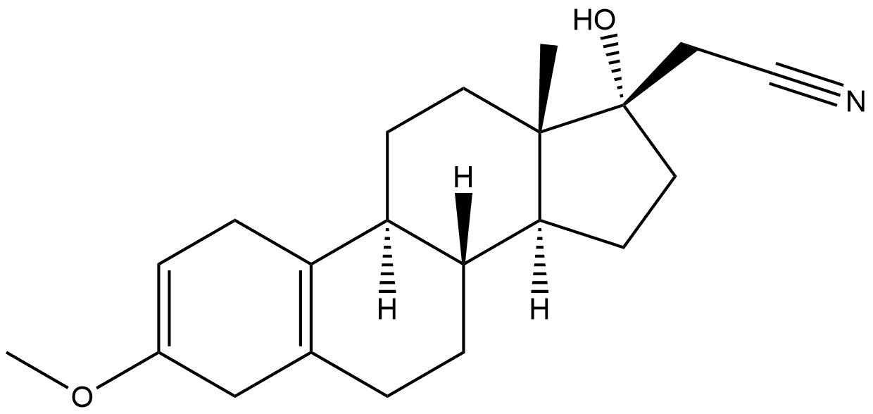 19-Norpregna-2,5(10)-diene-21-nitrile, 17-hydroxy-3-methoxy-, (17α)-