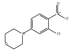 Morpholine, 4-(3-chloro-4-nitrophenyl)- Struktur