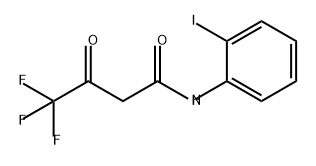 Butanamide, 4,4,4-trifluoro-N-(2-iodophenyl)-3-oxo-