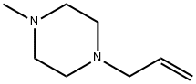 Piperazine, 1-methyl-4-(2-propen-1-yl)- Struktur