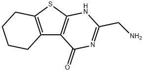 5-(aMinoMethyl)-8-thia-4,6-
diazatricyclo[7.4.0.02,]trideca-1(9),2(7),5-trien-3-
one Struktur