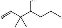 Hexanal, 3-hydroxy-2,2-dimethyl- Struktur