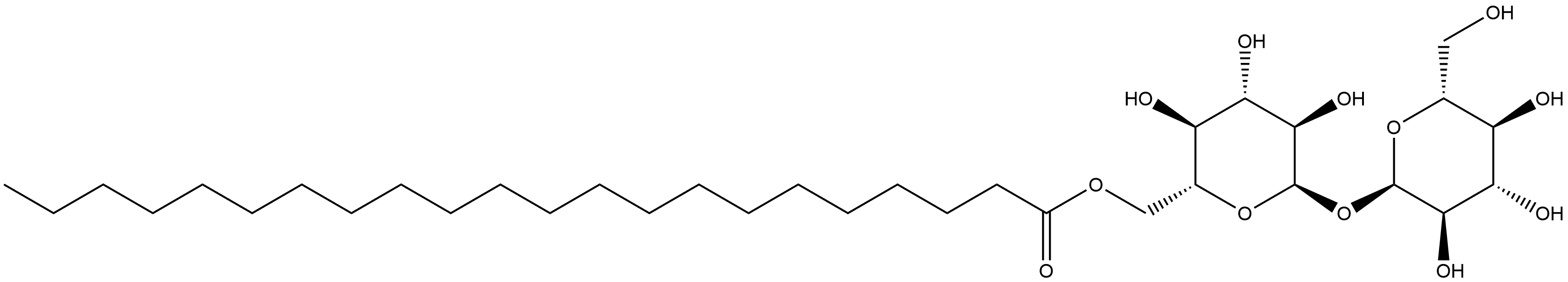 Trehalose 6-behenate Struktur