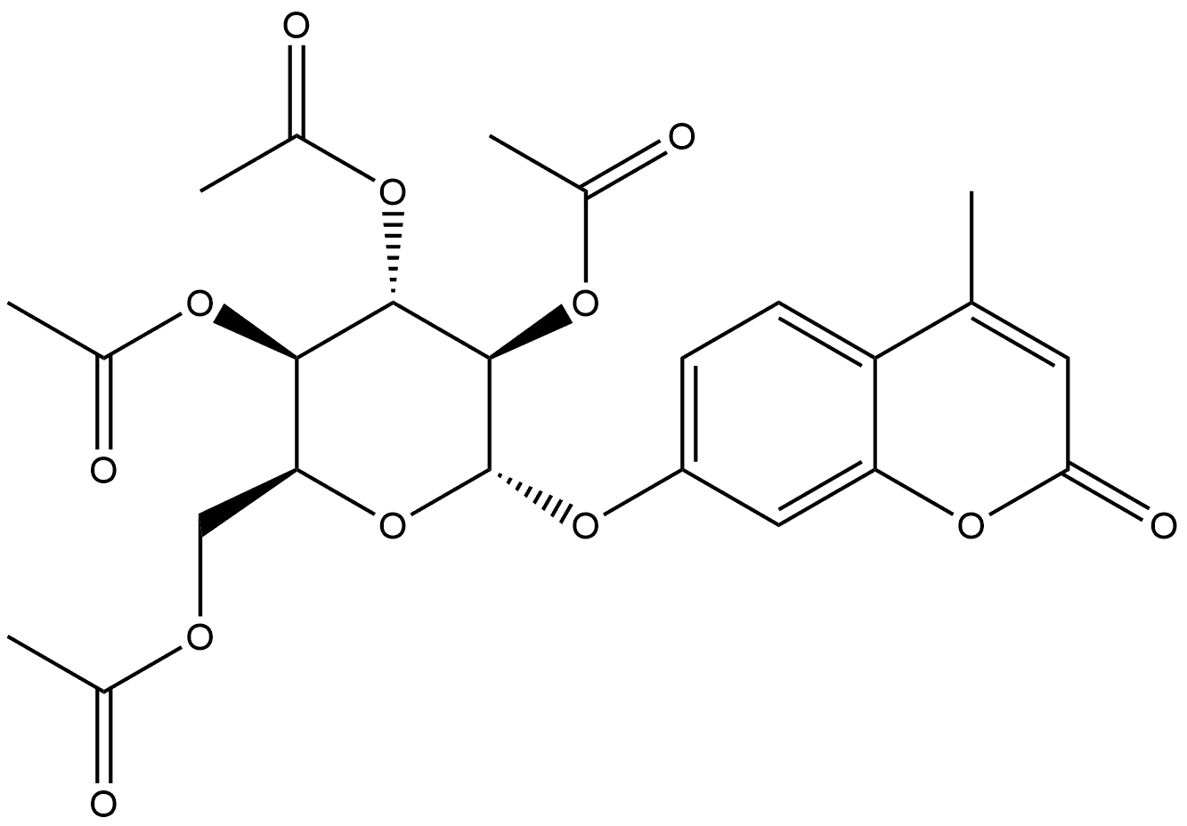 2H-1-Benzopyran-2-one, 4-methyl-7-[(2,3,4,6-tetra-O-acetyl-α-L-idopyranosyl)oxy]-