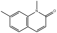 2(1H)-Quinolinone, 1,7-dimethyl- Struktur