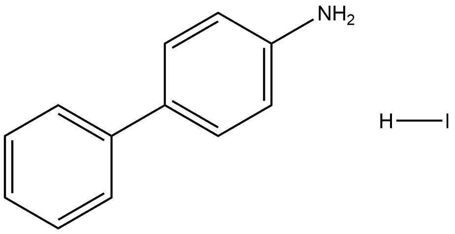 Biphenylammoniumiodide Struktur