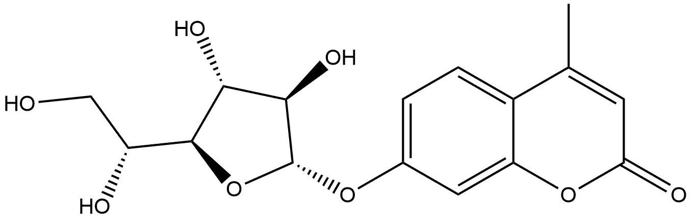 2H-1-Benzopyran-2-one, 7-(β-D-galactofuranosyloxy)-4-methyl-