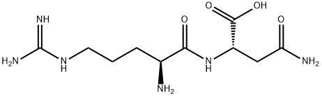 L-Asparagine, L-arginyl- Struktur