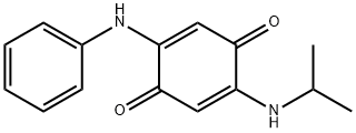 2,5-Cyclohexadiene-1,4-dione, 2-[(1-methylethyl)amino]-5-(phenylamino)- Struktur