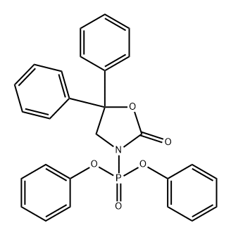 Phosphonic acid, (2-oxo-5,5-diphenyl-3-oxazolidinyl)-, diphenyl ester (9CI)