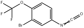 3-Bromo-4-(trifluoromethoxy)phenylisocyanate Struktur