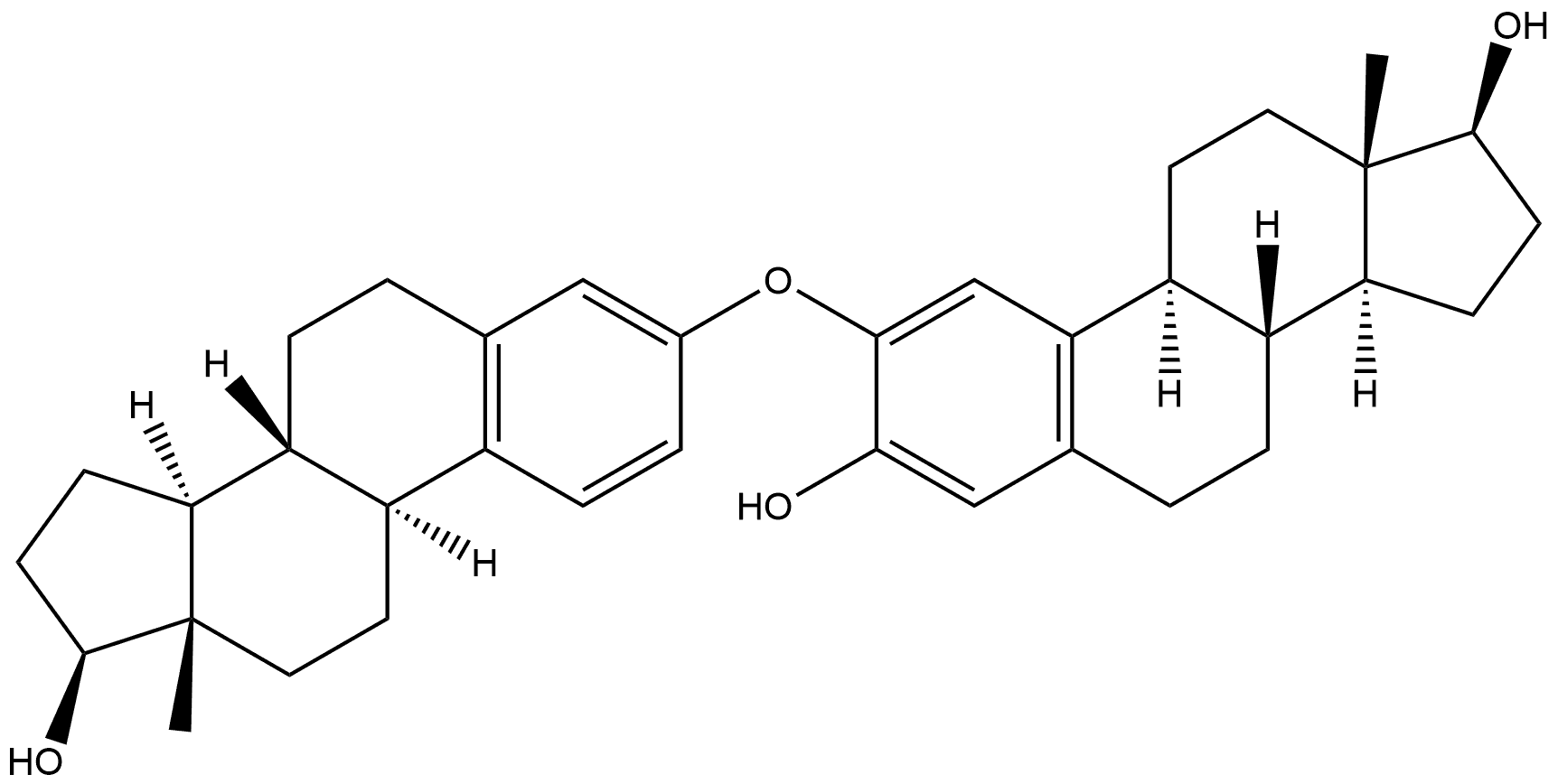 Estradiol Dimer Impurity 2 Struktur