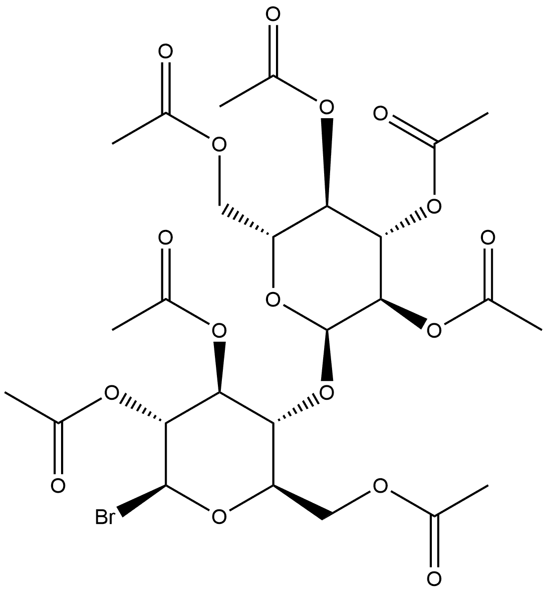 β-D-Glucopyranosyl bromide, 4-O-(2,3,4,6-tetra-O-acetyl-α-D-glucopyranosyl)-, 2,3,6-triacetate