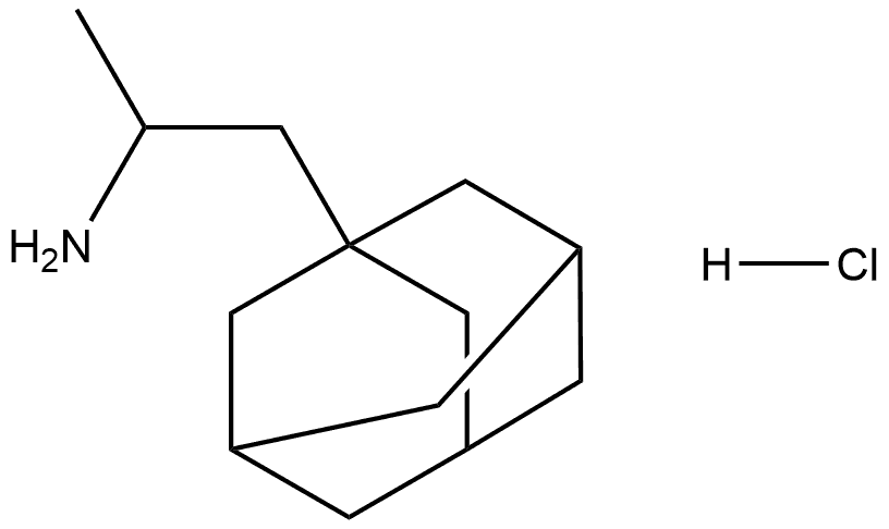 (R)-1-(adamantan-1-yl)propan-2-amine hydrochloride Struktur