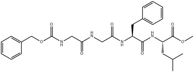 L-Leucine, N-[N-[N-[N-[(phenylmethoxy)carbonyl]glycyl]glycyl]-L-phenylalanyl]-, methyl ester (9CI)