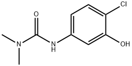 Urea, N'-(4-chloro-3-hydroxyphenyl)-N,N-dimethyl- Struktur