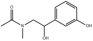 Acetamide, N-[2-hydroxy-2-(3-hydroxyphenyl)ethyl]-N-methyl-