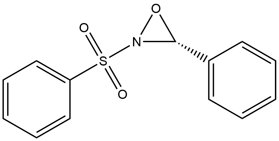 3-Phenyl-3-(2-phenylsulfonyl)oxaziridine Struktur