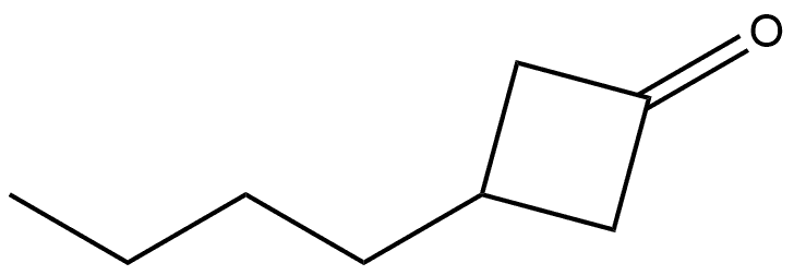 Cyclobutanone, 3-butyl- Struktur