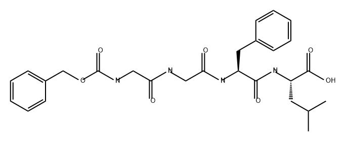 L-Leucine, N-[N-[N-[N-[(phenylmethoxy)carbonyl]glycyl]glycyl]-L-phenylalanyl]- (9CI)