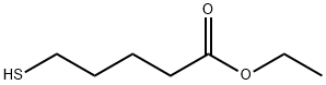 Pentanoic acid, 5-mercapto-, ethyl ester Struktur