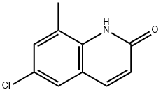 6-chloro-8-methylquinolin-2(1H)-one Struktur