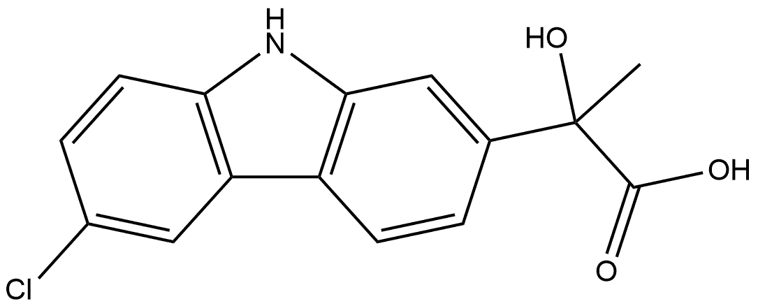 α-Hydroxycarprofen Struktur