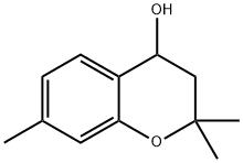 2H-1-Benzopyran-4-ol, 3,4-dihydro-2,2,7-trimethyl- Struktur