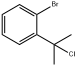 Benzene, 1-bromo-2-(1-chloro-1-methylethyl)- Struktur