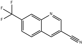 7-(Trifluoromethyl)quinoline-3-carbonitrile Struktur