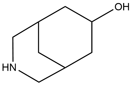 endo-3-Azabicyclo[3.3.1]nonan-7-ol Struktur