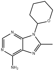 9H-Purin-6-amine, 8-methyl-9-(tetrahydro-2H-pyran-2-yl)-