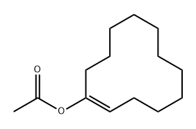 1-Cyclododecen-1-ol, 1-acetate, (1E)-