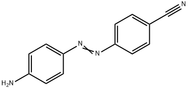 Benzonitrile, 4-[2-(4-aminophenyl)diazenyl]- Struktur