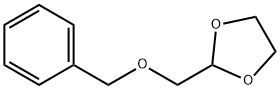 1,3-Dioxolane, 2-[(phenylmethoxy)methyl]- Struktur