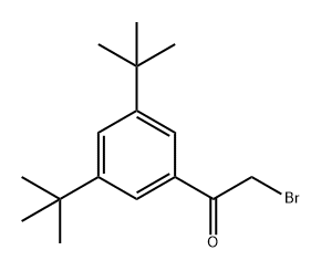 Ethanone, 1-[3,5-bis(1,1-dimethylethyl)phenyl]-2-bromo- Struktur