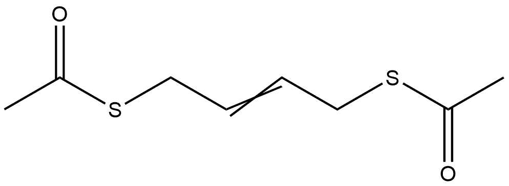 1 4-BUTENEDITHIOL DIACETATE  97 Struktur