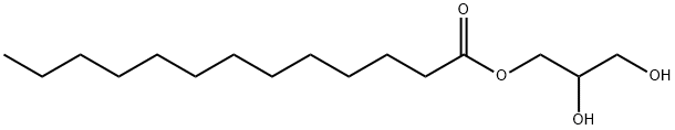 1-Monotridecanoin Struktur