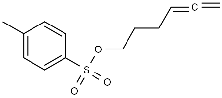 4,5-Hexadien-1-ol, 1-(4-methylbenzenesulfonate) Struktur