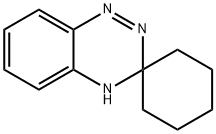 Spiro[1,2,4-benzotriazine-3(4H),1'-cyclohexane] Struktur